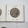 Image 5 : 11 Assorted Years United States Buffalo Nickels FV: $0.55
