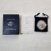 Image 1 : 2006-W Uncirculated American Silver Eagle - 1 oz .999 Fine Silver - With OGP Packaging & CoA