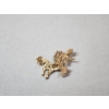 Image 2 : 14K Gold Unicorn Pendant Total Weight: 1.2g