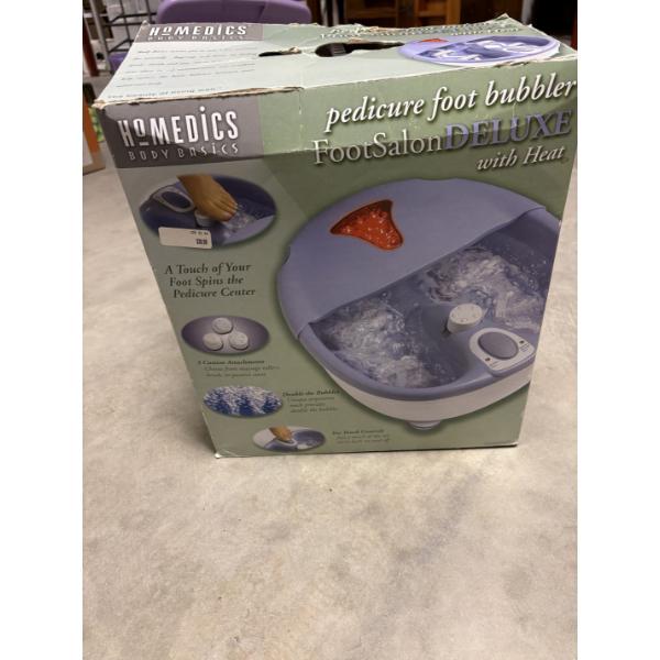 *Pick Up At Mantua Home-No Shipping Available* HoMedics Body Basics Pedicure Foot Bubbler Foot Salon