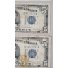 Image 3 : (4) Assorted Series United States $5 Silver Certificates - Face Value: $20.00