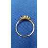 Image 6 : 10K Gold Ring & Earrings - Ring Size: 7.5 - Total Weight: 4.7g