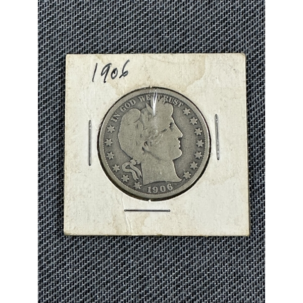 1906 Barber Half Dollar