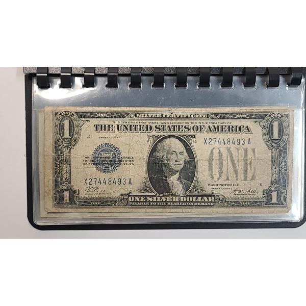 Currency Album Full Of U.S Currency/Silver Certificates - Face Value: $20