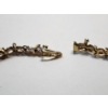 Image 3 : Gorgeous 10K Gold "S" Link Tennis Bracelet 7.5in TW: 6.1g