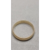 Image 5 : 10K Yellow Gold Wedding Band - Size 10 - Weight: 3.2g