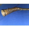 Image 3 : Vintage Music Instrument With Horn Bell And Leather Carrying Strap 25.5''