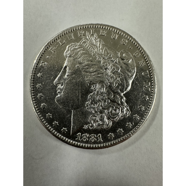 1881-S Morgan Silver Dollar - Excellent Condition
