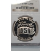 Image 2 : NGC 1991-S PF 69 ULTRA CAMEO USO 50th Anniversary Commemorative 90% Silver Proof Dollar
