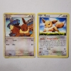Image 1 : Two Vintage Non Holo Eevee Pokemon Trading Cards Ft. 47/90 & 80/111