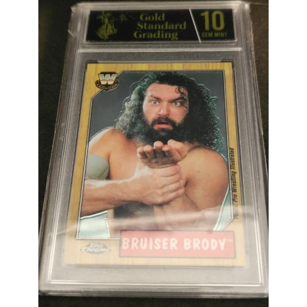 GSG Gem Mint 10 Wrestling Card - Bruiser Brody