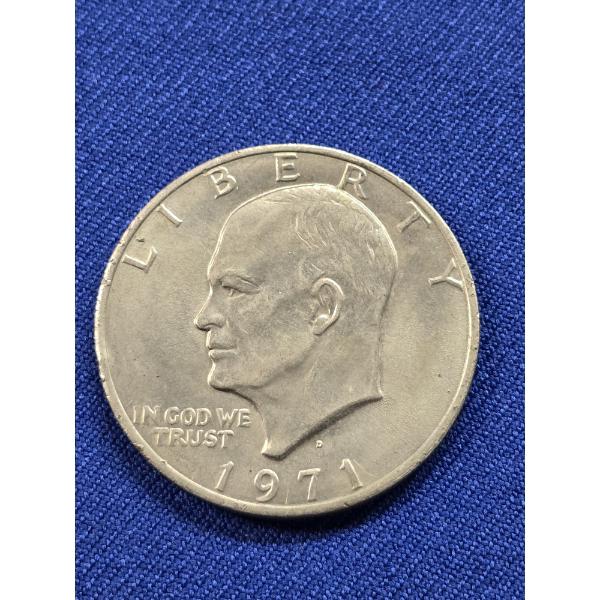 1971- D Liberty Eisenhower Dollar "Ike Dollar"