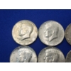 Image 2 : Lot of 10 Assorted Years 40% Silver Kennedy Half Dollars - Face Value: $5.00	