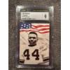 Image 1 : 1992 All World Jim Brown Cleveland Browns Football Card - Graded Card 9 Autograph 10 By CSG