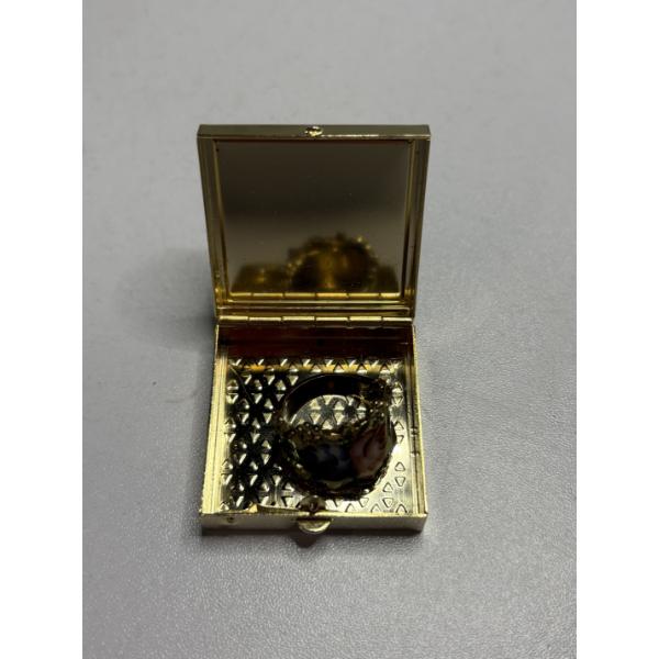 Trinket Box/Mirror with Beautiful Ring - Gorgeous Box 