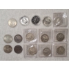 Image 7 : 15 Assorted U.S. Silver Half Dollars $7.50 Face Value- Walking Liberties. Franklins & Kennedys
