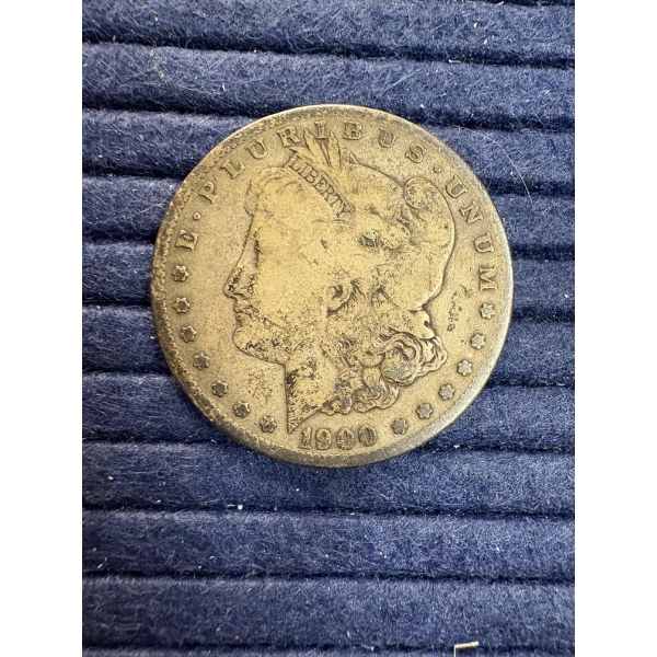 90% Silver - 1900-S Morgan Silver Dollar - Mintage 8,830,000