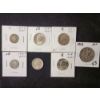 Image 1 : Assorted United States 90% Silver Coins Ft. Barber Dimes, Quarters & Walking Liberty Half - FV $1.70