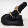 Image 2 : Two Vintage 10K Gold Rings -Total Weight: 2.5g