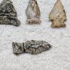 Image 4 : EARLY AMERICAN! Antique Assortment of Native American Stone Artifacts including Arrow/Spear Heads