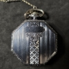 Image 3 : Elgin Pocket Watch with Chain, Folding Knife and Masonic Charm