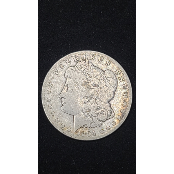 1904-S 90% Silver Morgan Dollar