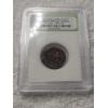 Image 2 : INB Slabbed New World Pirate Era Spanish Bronze Coin 1608-1695 AD