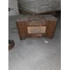 Image 2 : Antique Wood Dog Clock And Crosley Table Radio