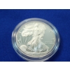 Image 2 : 2000 American Silver Eagle Proof Coin - 1 oz .999 Fine Silver With Display Box 