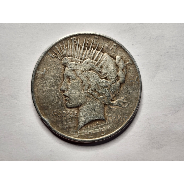 1926-D Silver Peace Dollar
