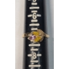 Image 7 : Women's 10K Yellow Gold Citrine And Amethyst Bypass Ring - Size 7 - Weight: 2.9g