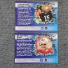 Image 4 : Two 2000 Topps Finest Moments Large 4" Football Trading Cards Ft. Joe Montana & Bart Starr
