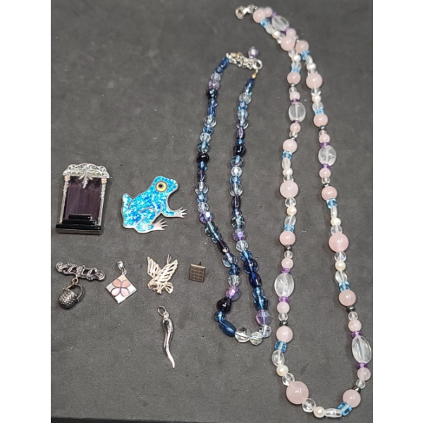 Assorted Sterling Silver Jewelry - Weight: 35.2g
