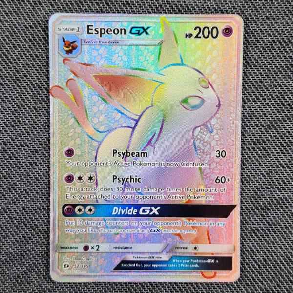 Espeon GX 152/149 Holo SECRET Rare Pokemon Trading Card 