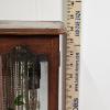 Image 2 : FILLED!!! Vintage Glassique By Richelieu Wood Jewelry Box Armoire With Floral Glass Door