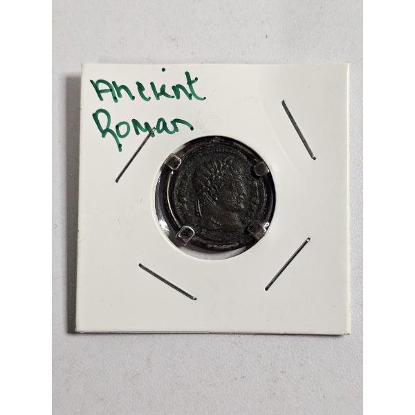 Ancient Roman bronze follis (or nummus)