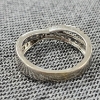 Image 5 : Gorgeous Levian Diamond 14K White Gold Ring Weighing 3.4 Grams ~ Size 5.5