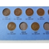 Image 10 : Indian Head Cent Collection Book Including 1857 Flying Eagle Cent - Total FV: $0.25