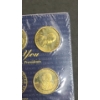 Image 6 : Sealed Solid Brass History Of The Presidents Coins With Coin Book 