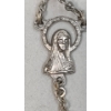 Image 12 : Creed Sterling Coin, Mother Mary Miraculous Pendant & Assorted Sterling Rosaries -Weight: 199.4g