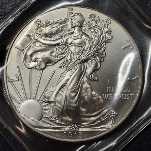 2013  United States Silver 1 Oz  .999 Eagle Uncirculated