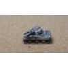 Image 3 : Hand Crafted 1:200 Scale 999 Pure Silver WWII M4 Sherman Vehicle By Investment Caster -Weight: 31.0g