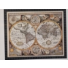 Image 2 : PICKUP IN NORTHFIELD - Wall Mount Framed World Map  19 x 16 Overall - See Pics - (All Items noting "