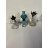 Image 2 : Glass Hurricane Lamps - 2 Glass decorative items