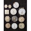 Image 1 : Lot of 12 Assorted Watch Heads & Mechs From Various Companies & Sizes