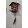 Image 5 : Vintage Made In Germany Village Scene Cuckoo Clock With 3 Weights