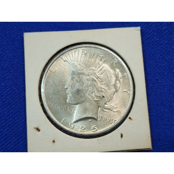 1925 Silver Peace Dollar - 90% Silver U.S. Dollar 
