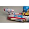 Image 9 : 1960's UNIVERSE TELEVIBOAT ME 777 LITHO TINPLATE BATT/OP SPACE TOY 