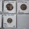 Image 11 : Two Binder Pages Filled with Assorted World Coins: Cuba, Argentina, Australia, India, & More!