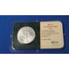 Image 1 : 2001 Littleton Coin Company Uncirculated 1 oz 99.93% Silver American Eagle Struck By U.S Mint
